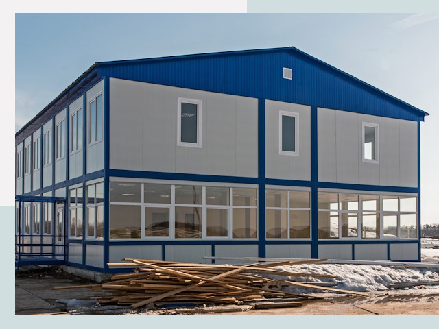 Строительство магазинов в Борзе