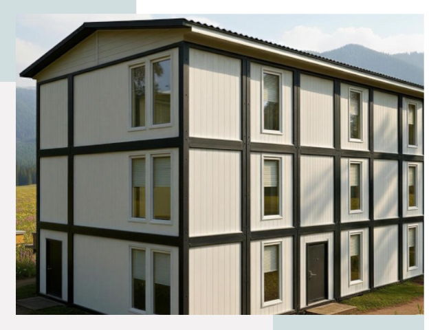 Модульные общежития в Борзе