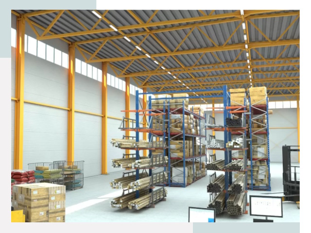 Типовые ангары в Борзе