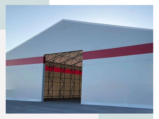 Быстровозводимые ангары в Борзе