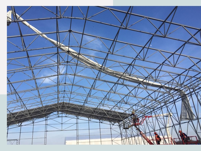 Шатровые ангары от 618 руб. в Борзе и Забайкальском крае