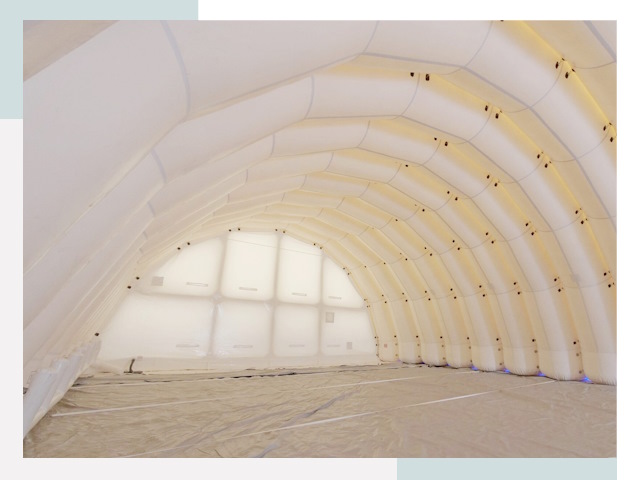 Пневмокаркасные ангары в Борзе