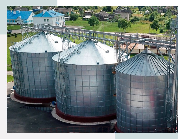 Металлические силосы в Борзе