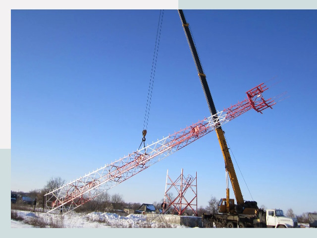 Строительство башен связи в Борзе от 618 руб.