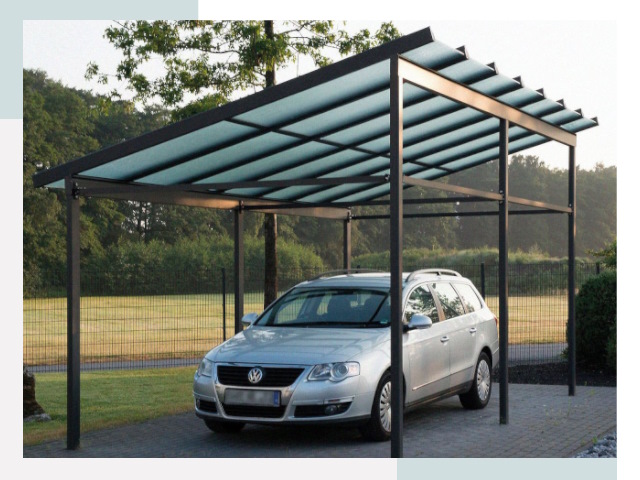 Навесы для автомобилей в Борзе
