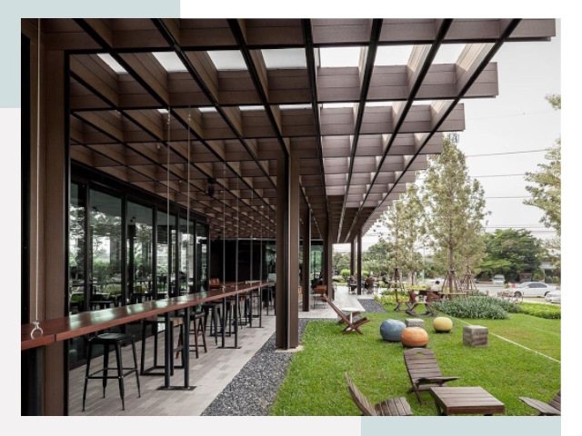 Летние веранды для кафе в Борзе