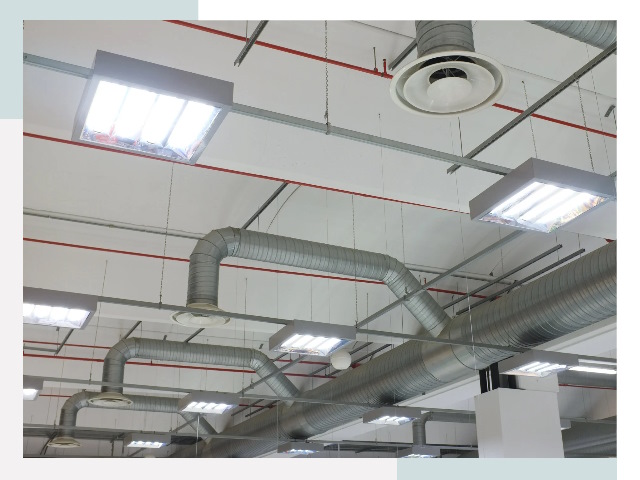 Вентиляция ангаров в Борзе