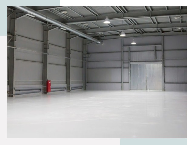 Полы для ангаров в Борзе