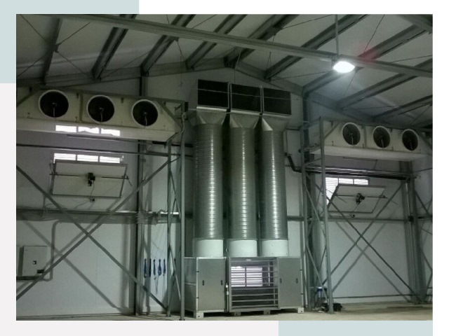 Инженерные системы для ангаров в Борзе