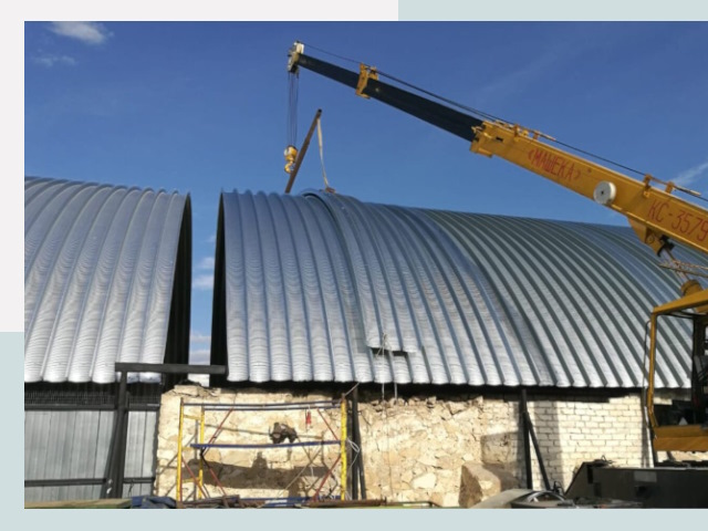 Реконструкция ангаров в Борзе от 618 руб.