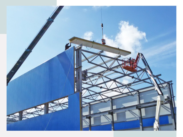 Монтаж сэндвич-панелей в Борзе