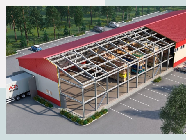 Проектирование ангаров в Борзе от 618 руб.