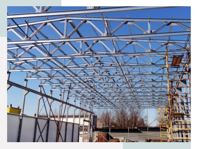 Металлокаркасы для складов в Борзе