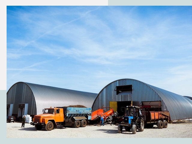 Ангары для спецтехники в Борзе